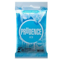 Preservativo Ice Com 3 Unidades Prudence