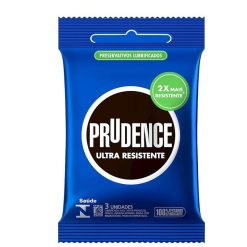 Preservativo Ultra Resistente Com 3 Unidades Prudence