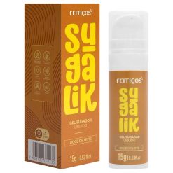 Sugalik Sugador Pulsador Líquido 15G Feitiços Doce de Leite
